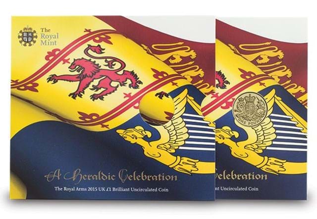173M Commemorative £1 Royal Arms Design (1)