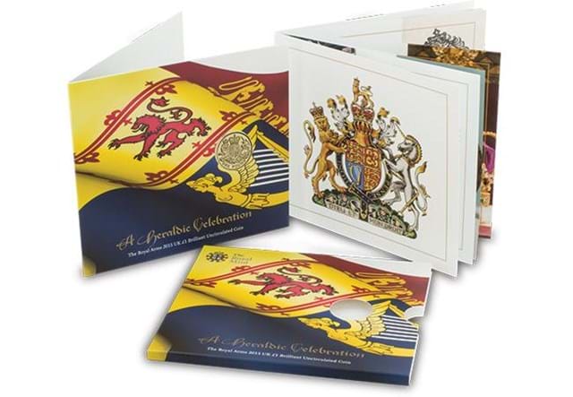 173M Commemorative £1 Royal Arms Design (2)