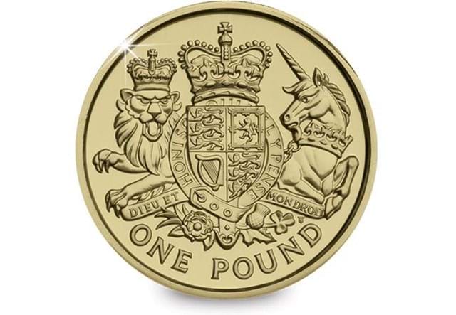 173M Commemorative £1 Royal Arms Design (4)