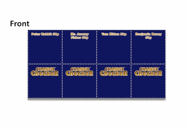 Change Checker 2017 Beatrix Potter ID Cards Front