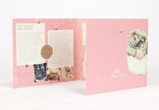 Uk 2016 Beatrix Potter Cuni Bu 50P Coins In Royal Mint Packs Mrs Tiggywi 5