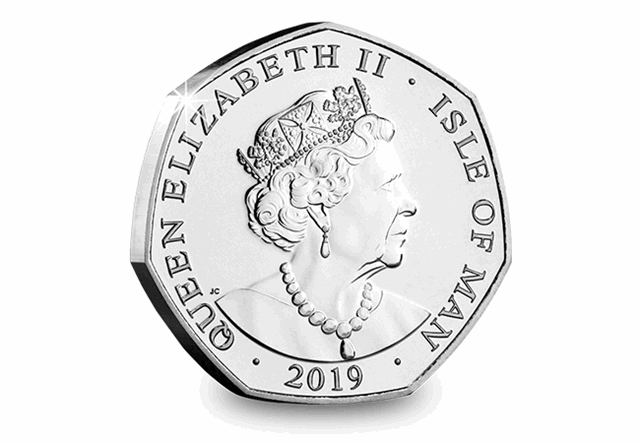 Peter Pan 50p Coin Obverse