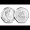 The 2020 Official Peter Pan 50p Coin Set Oh To See A Mermaid Obverse and Reverse
