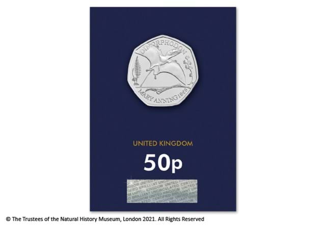 2021 Dimorphodon BU 50p Reverse in Change Checker Pack