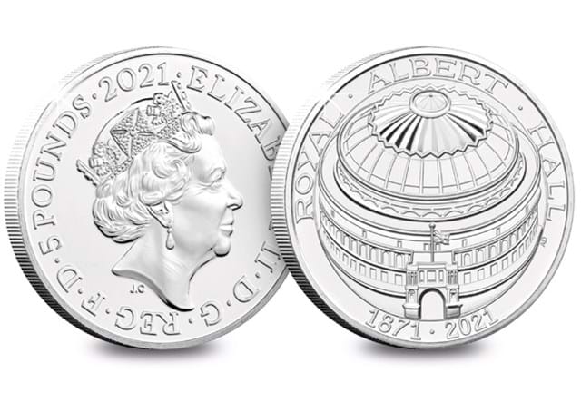 2021 UK Royal Albert Hall CERTIFIED BU £5 both sides