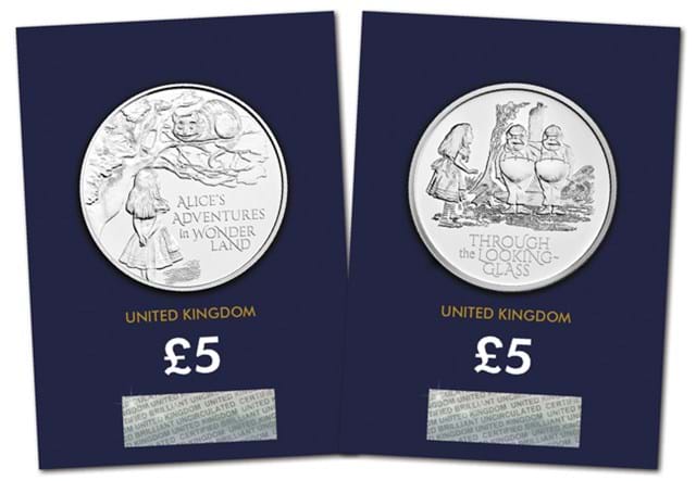 Wonderland CERTIFIED BU £5 Pair Reverses in Change Checker Pack