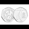 2022 Platinum Jubilee BU 50p Obverse and Reverse