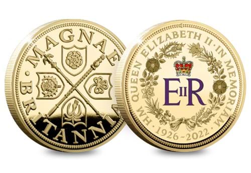 DN 2022 QEII In Memoriam Gold Silver Medals Product Images 1