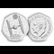 2024 UK TIE Fighter CERTIFIED BU 50p Reverse/Obverse