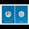 Christmas Robin Medal Obv Rev In Blister Card