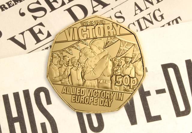 Single Victory 50P On Newspapers