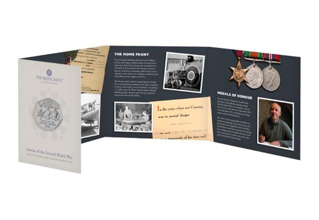 2025 UK Stories Of WWII 50P Digital Assets TWC (DY) 3