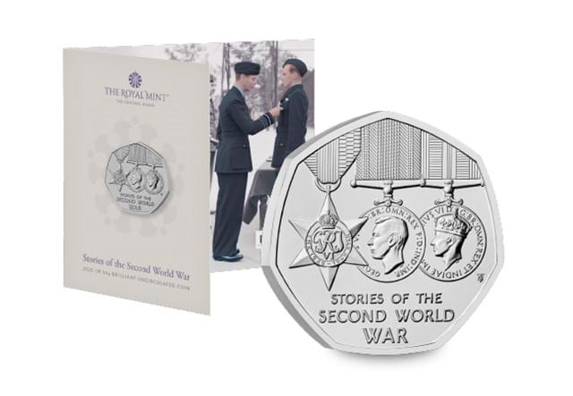 2025 UK Stories Of WWII 50P Digital Assets TWC (DY) 4