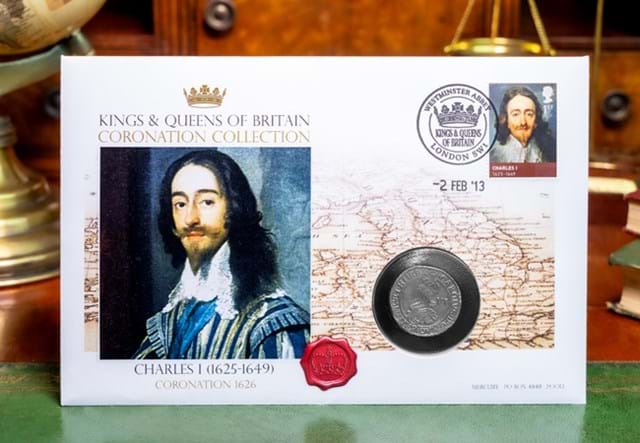 Charles I Coin And Stamp Cover Lifestyle 01