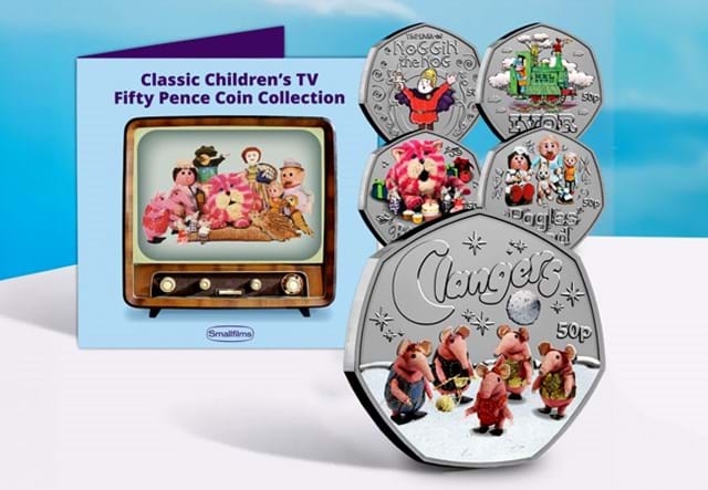 2025 Children's TV Shows BU Coloured 50P Set Image