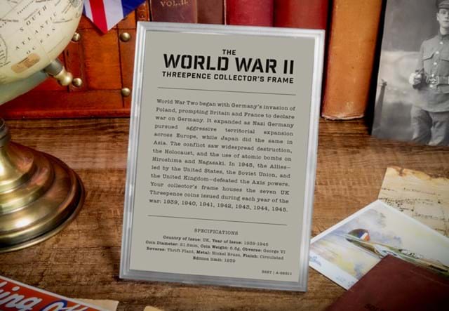 WWII Threepence Frame Lifestyle 02