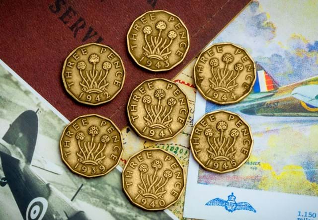 WWII Threepence Frame Lifestyle 04