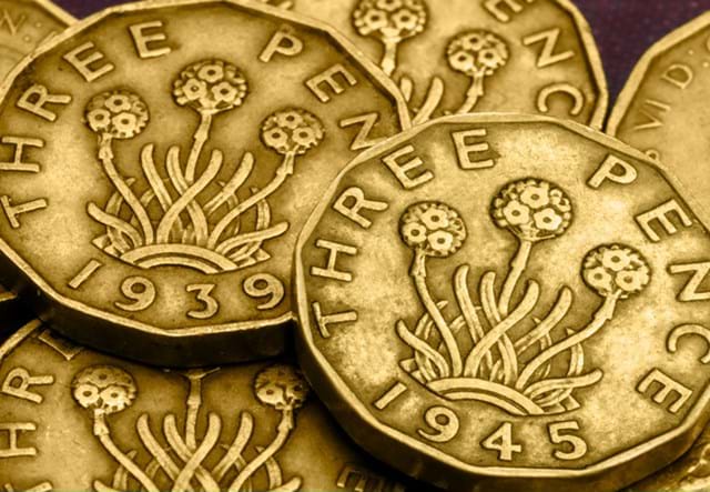 WWII Threepence Frame Lifestyle 05