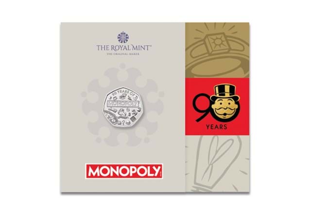 UK 2025 Monopoly 50P Coin Range Digital Assets (DY) 2