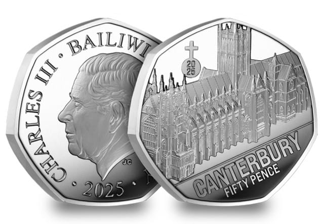 PB Cathedrals Canterbury Silver 50P OBV REV (1)