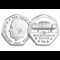 Buckingham Palace BU 50P Set Buckingham Palace Obv Rev