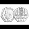 Buckingham Palace BU 50P Set The Palace Throne Room Obv Rev
