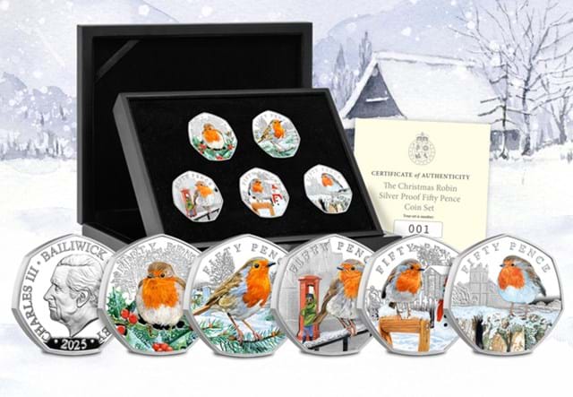 Christmas Robin 50P Digital Assets AT 6