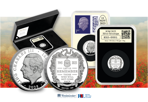 RBL Poppy Silver Sov Datestamp