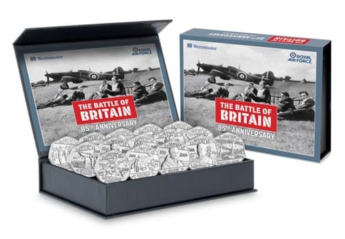2025 Battle Of Britain BU 50P Set Box Shot