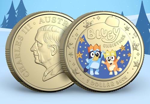 Bluey Coins 2025 AT 16