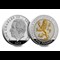 Heraldic Beasts Cuni £5 Set Lion Obv Rev