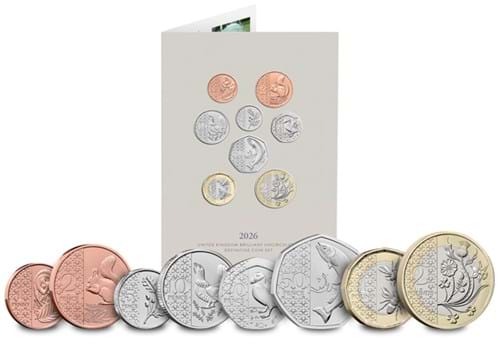 AT 2026 Annual Coins Images Definitive Set 1