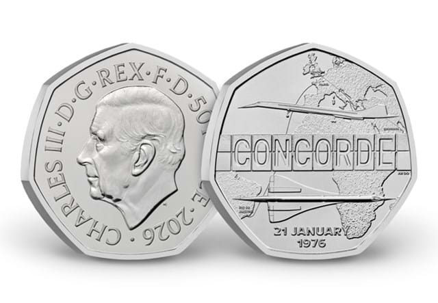 2026 UK Concorde 50P Images AT 12