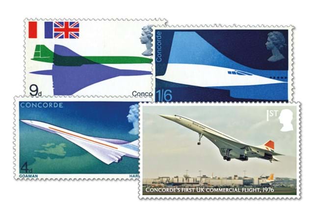 Concorde 50Th Anniversary UK Coin And Stamp Cover Product Images CL 3