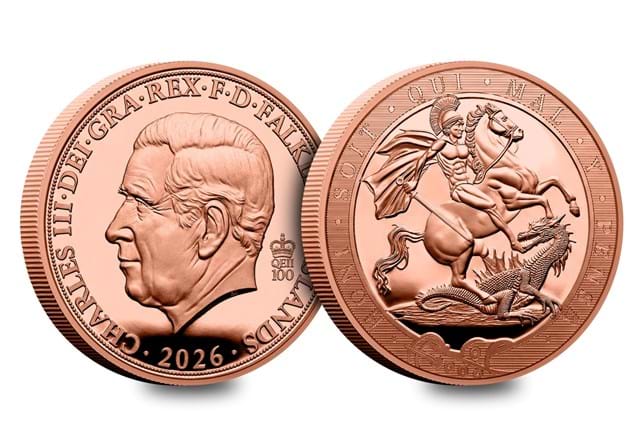 2026 Falklands Gold Sovereign OBV REV