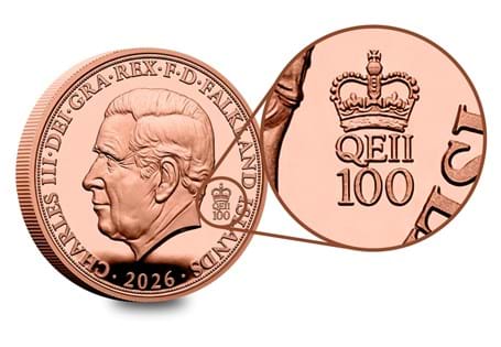 This Gold Proof Sovereign has been issued by the Falkland Islands in 2025 as their first ever Sovereign release. Just 250 worldwide.