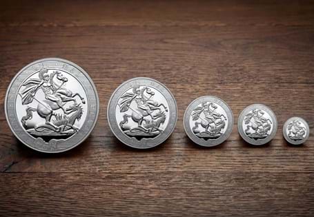 This Sovereign Set has been released by the Falkland Islands. Just 500 issued worldwide