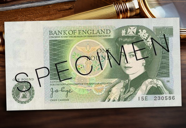 J.B Page Banknote 1