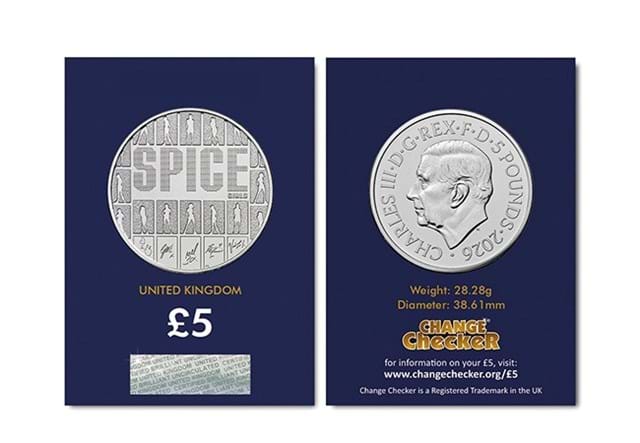 Spice Girls Frontback Of CC Card 650X450