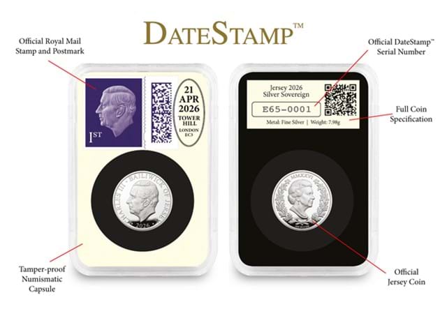 2026 Jersey Silver Sovereign Datestamp Issue Product Page AT 3
