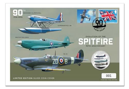 Spitfire Silver £5 Cover Product Images CL 1