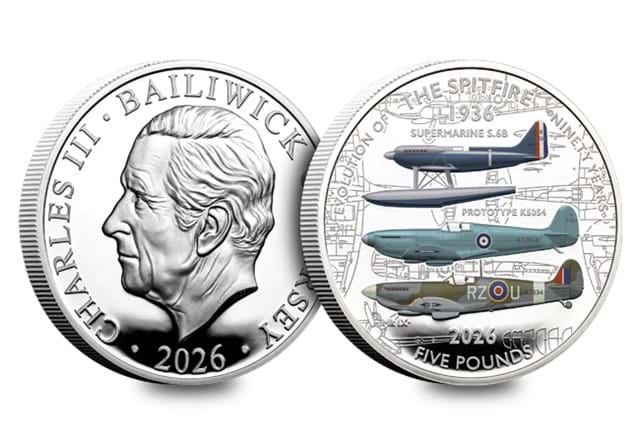 Spitfire Silver £5 Cover Product Images CL 2