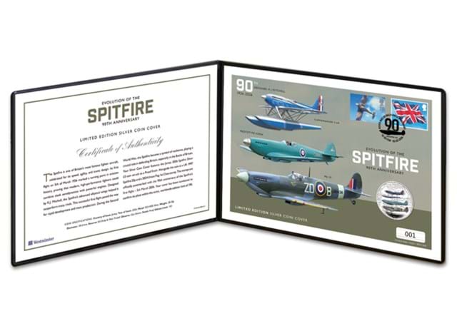 Spitfire Silver £5 Cover Product Images CL 4