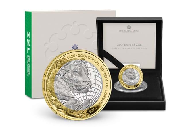 ZSL 2 Pound Coin Images AT 5