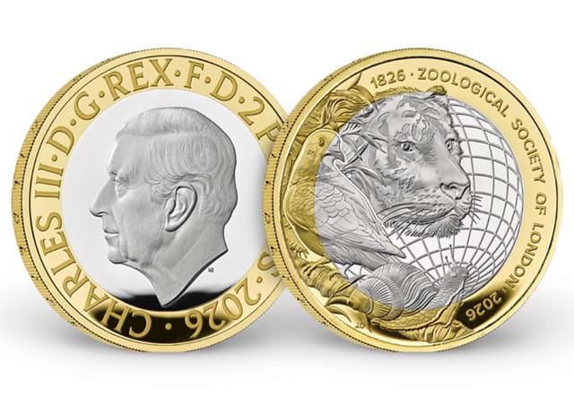 ZSL 2 Pound Coin Images AT 7