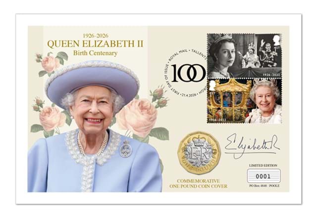 QEII £1 Cover Images With Stamps CL 3