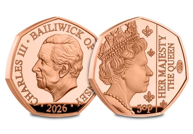 QEII Gold 50P Cover Images CL 3