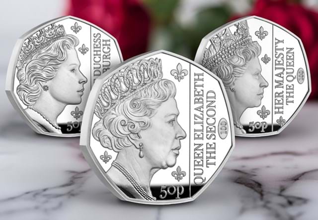 QEII Silver Proof Three Coin Set Images AT 5