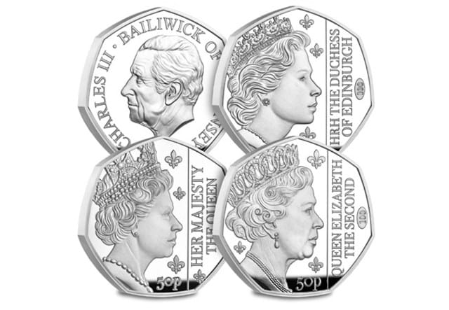 QEII Silver Proof Three Coin Set Images AT 1