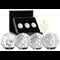 QEII Silver Proof Three Coin Set Images AT 2